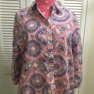 Chico's Pink blouse, NWT